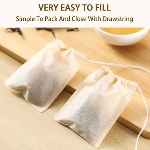 Easy to use make it yourself biodegradable paper teabags