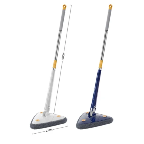 Triangular cleaning mop size