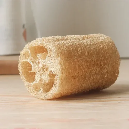 Natural shower loofah