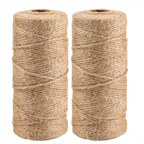 Natural vintage jute rope