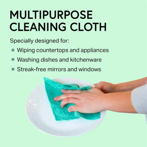 Wood pulp cleaning dishcloth pack features