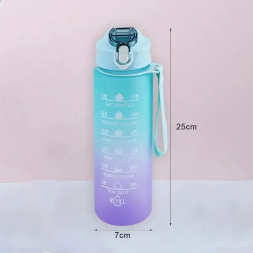 BPA free sports water bottle size