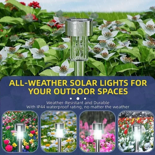 Outdoor Stick Solar Energy Garden Lights - Image 3